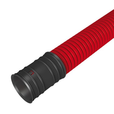 Kabelrør Hard HDPE Ø50/41 6M 750N Rød - 1