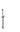 hansgrohe Unica bruserstang S Puro 65 cm med bruserslange børstet sort krom - 1