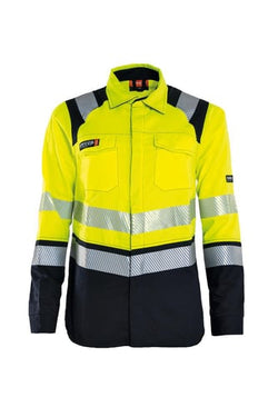 FR Dameskjorte u/met 507991 Gul/Mar XL - 1
