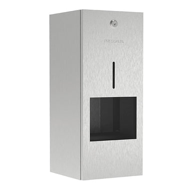 Pressalit Public Premium toiletpapirholder 1 rulle toiletpapir + 1 reserverulle bør stål - 1
