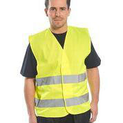 Hi-Vis vest gul str 3XL Kl 2 - 1