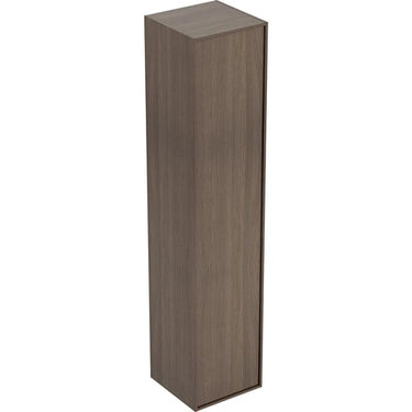 Ifö Sense Art højskab med 1 låge/indv spejl 36 x 172,5 x 36 cm nøddetræ/mørkebrun - 1