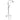 Duravit brusestystem inkl. hylde 1050 krom /hvid - 1