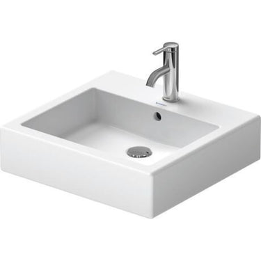 Duravit Vero møbelhåndvask 50 x 47 cm glaseret undersiden - 1