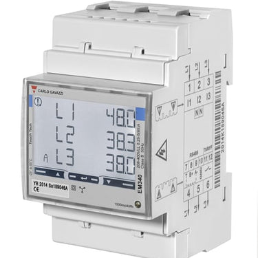 EL-måler 3-faset 65amp dir M-bus MID godkendt - 1