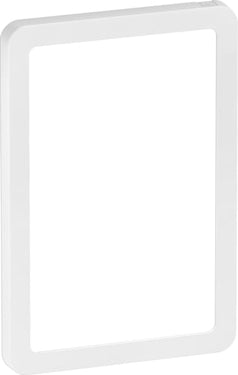 LK FUGA SLIM designramme 1,5 modul hvid - 1