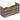 Geberit Icon vaskeskab 1184 x 476 x 615 mm 2 skuffer nøddetræ højkomprimeret trelags-spånplade melamin træstruktur - 1