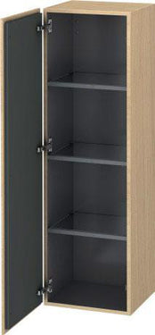 Duravit L-Cube halvhøjskab 132 x 40 x 36 cm eg venstre - 1