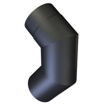 Knærør 90° 6" med smig - 1