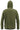 Snickers AllroundWork Fleece m/lynlås 8058 Hættetrøje khaki grøn str M - 3