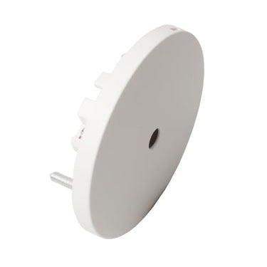 Lampeudtag ø80mm med jord hvid 9-652-1 - 1