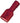 Fuld isoleret spademuffe rød 2,8x0,5  0,5-1mm² - 1