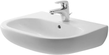 Duravit D-Code håndvask 55 x 43 cm vægmontering - 1