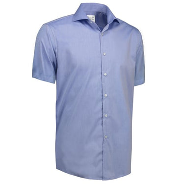 Seven Seas fine twill modern s/s SS254 lys blå str 2XL - 1