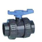 Kuglehane pvc/EPDM PN16 muffe/muffe 40 mm - 1