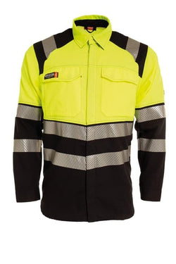 FR Skjorte Metalfri 507691 Gul/Mar S - 1