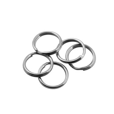 Nøglering Ø14 mm forniklet (100 stk pakning) - 1