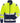 Fristads Hi-Vis vindtæt fleece jakke kl.3 4041 gul/marine str 2XL - 1