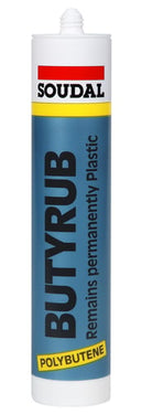 Soudal Butyrub Syntetisk Fuge grå 290ml - 1