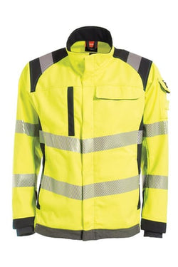FR Softshell jakke 514595 Gul/Marine M - 1