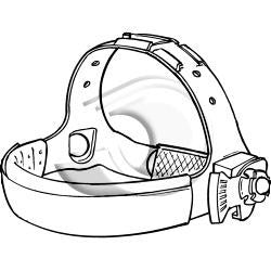 Speedglas hovedbøjle uden luftkanal H705015 - 1