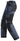 AllroundWork stretch arbejdsbukser loose fit m. hylsterlommer 6251 navy/sort str. 60 - 4