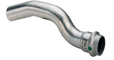 Viega Sanpress Inox overbøjning 15mm rustfrit stål - 1