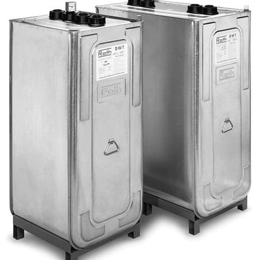 Olietank 4 kant 1500L med ben - 1