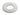 6 DIN 125A nylon plan skive - 1