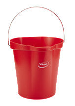 Vikan Spand 12 Liter rød - 1