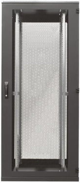 Serverrack 800x800x1980 42U perforeret dør sort - 1