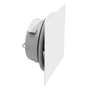 Lindab Airy frontplade kvadratisk AIRYFP-SQUA 100 mm RAL9003 - 1