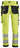 Snickers High-viz stretch buks m. hylsterlommer kl. 2 6243 gul/sort str. 60 - 4