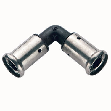 Henco pres vinkel 90° PVDF 63 x 63 mm - 1