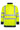 Lyngsøe Flammehæmmende Softshell Jakke Hi-Vis gul/navy str S - 1