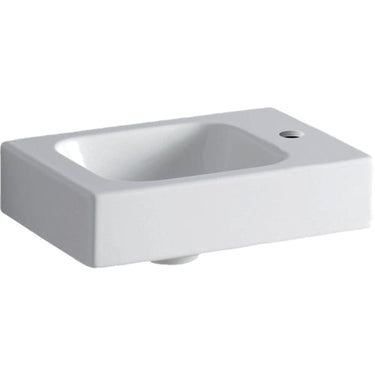 Geberit Icon håndvask 380 x 280 x 135 mm hvid porcelæn KeraTect - 1