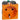 Mosaic stikkontakt Schuko 2pol M-jord 16A 2M aut antibakteriel orange - 1