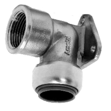 Roth dækvinkel rustfri stål 22 mm x 3/4" - 1