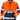 Fristads Hi-Vis softshell jakke kl.2 4083 orange/marine str 2XL - 1