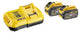 DeWalt XR Flexvolt Hurtiglader m/2x9,0ah - 1