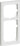 LK FUGA Softline 63 ramme 2.5 modul hvid - 1