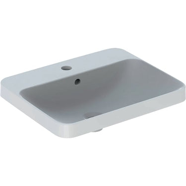 Geberit Variform håndvask 550x450x178mm nedf hvid porcelæn KeraTect - 1