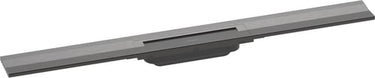 hansgrohe RainDrain Flex kappesæt til flise bruseafløb 800 mm til vægmont./kan afkortes børstet sort krom PVD - 1