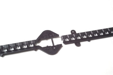 Montageskinne c-c plast 1M pakke 10STK - 1