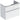 Geberit Icon vaskeskab 740 x 416 x 615 mm 2 skuffer hvid højkomprimeret trelags-spånplade lakeret blankpoleret - 1