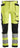 Snickers High-viz stretch buks m. hylsterlommer kl.2 6243 gul/sort str. 56 - 1