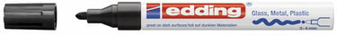 Marker Edding 750 permanent sort 2-4mm - 1