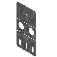 P31 universal montageplade h60 pregalvaniseret - 1
