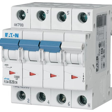 Automatsikring 20A 3P+N C 4M 6KA - 1