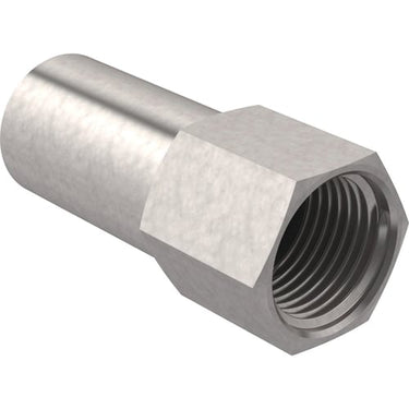 Geberit Mapress rf overgang med indvendigt gevind og nippelende: d=42mm Rp=1/2" - 1